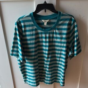 Organic cotton striped tee